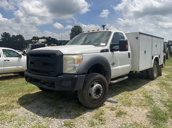 2012 Ford F-550 Service Truck 4X4 Diesel