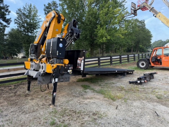 2018 Effer 365/4s Crane Mounted Truck Body W/ 20ft Flatbed
