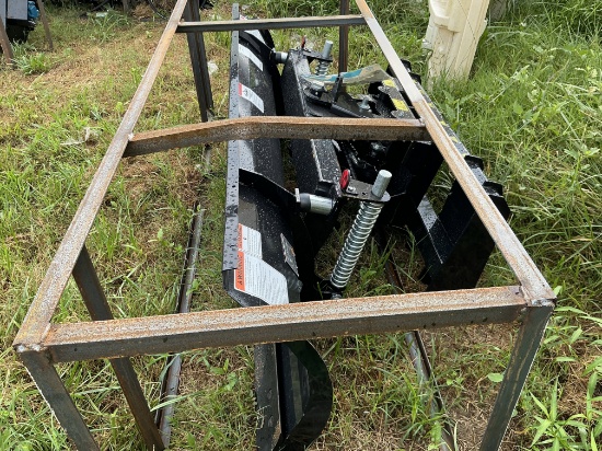New 84in Skid Steer Dozer Blade Attachment