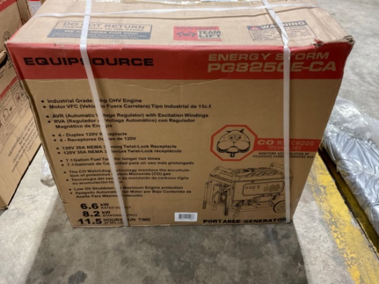 Energy Storm PG8250E-CA Portable Generator