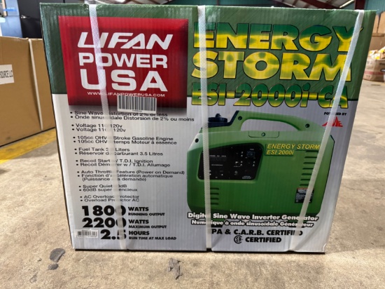 Energy Storm SEI-2000i-CA Portable Generator