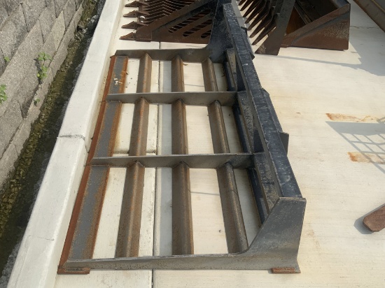 Skid Steer Land Plane Attachment