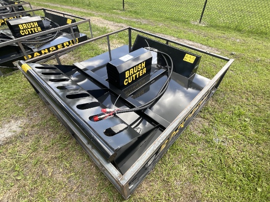 New 72in Brush Cutter Skid Steer Attachment