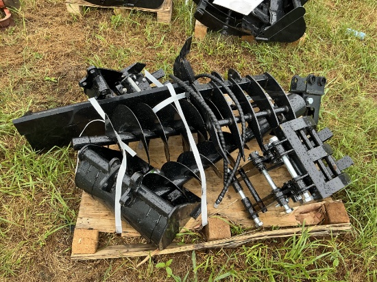 Mini Excavator Attachment Set