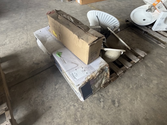 Pallet Of Misc. Household Fixtures