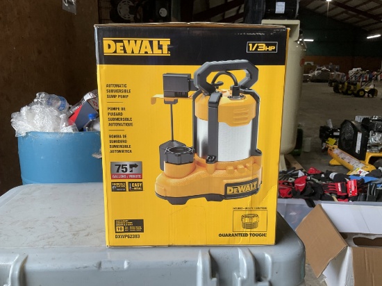 DeWalt Automatic Submersible Sump Pump