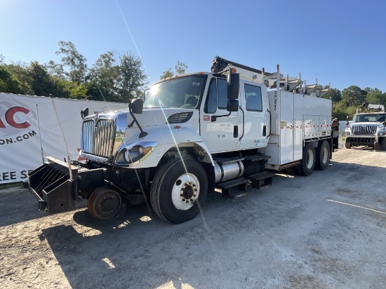 2014 International Workstar 7400 Hi-Rail Truck W/ IMT 14/98 Series Crane