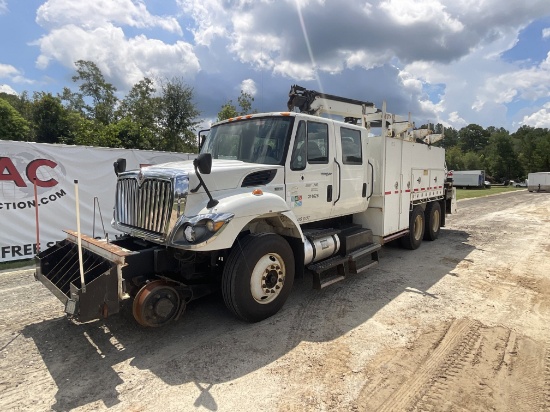 2015 International Workstar 7400 Hi-Rail Truck W/ IMT 14/98 Series Crane