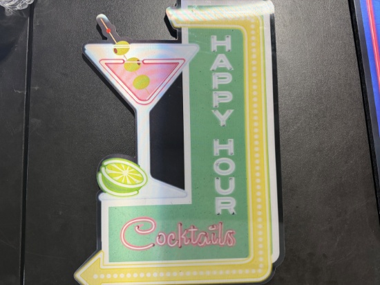 Happy Hour Sign