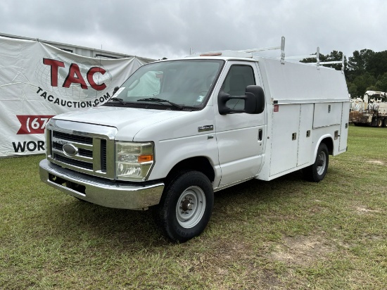 2015 Ford E-350 Service Van With Ladder Racks