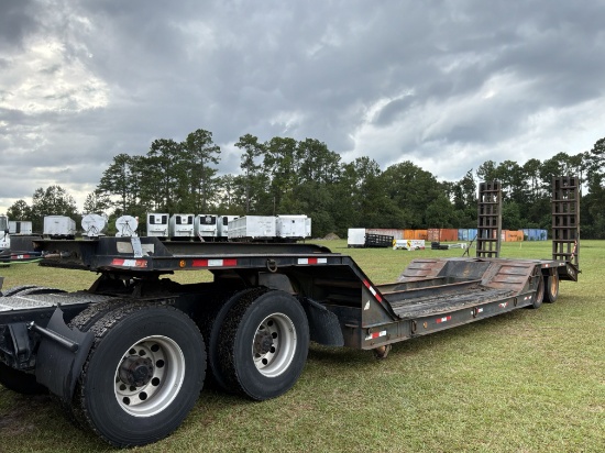 1993 42ft Big Horn Lowboy Equipment Trailer