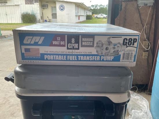 GPI Portable Fuel Transfer Pump