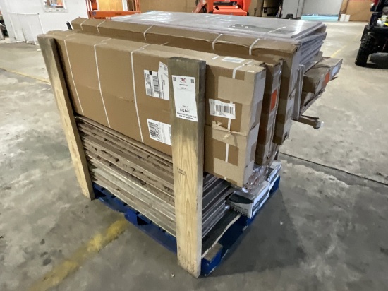 Pallet Of Misc. Flooring And Exterior Wall Trim