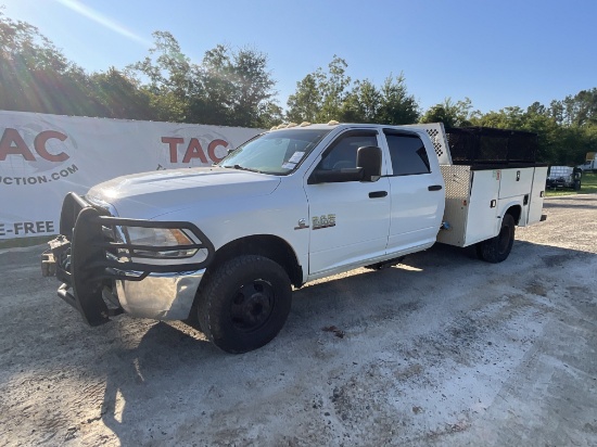 2015 Ram 3500 4x4 Crew Cab Mechanic Service Truck