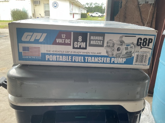 GPI Portable Fuel Transfer Pump