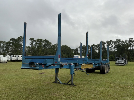 1998 Pitts 40ft 4 Bolster Log Trailer