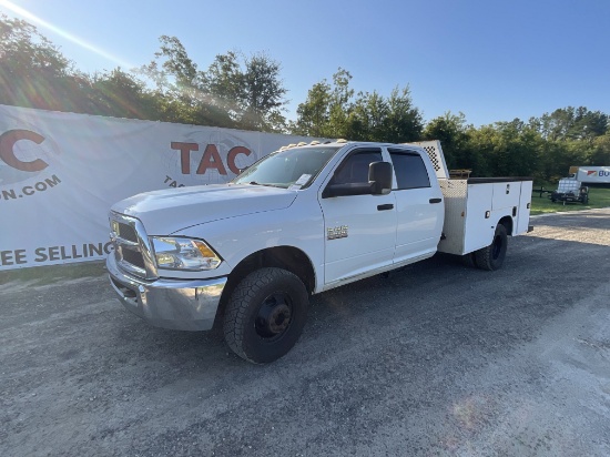 2017 Ram 3500 4x4 Crew Cab Mechanic Service Truck