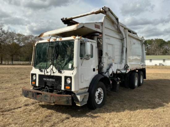2004 MACK MR GARBAGE TRUCK FRONT LOADER