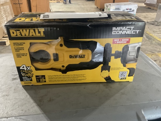 DeWalt Copper Pipe Cutting Attachment