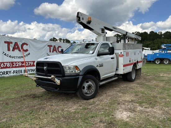 2013 RAM 4500 Versalift TEL29N-03 34ft Bucket Truck