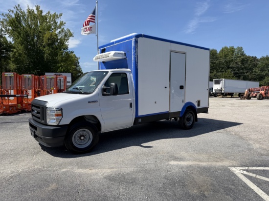 2023 Ford E-350 12ft Thermo King V320 Max Reefer Box Truck