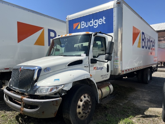 2020 International MV607 26ft Box Truck w/ Liftgate