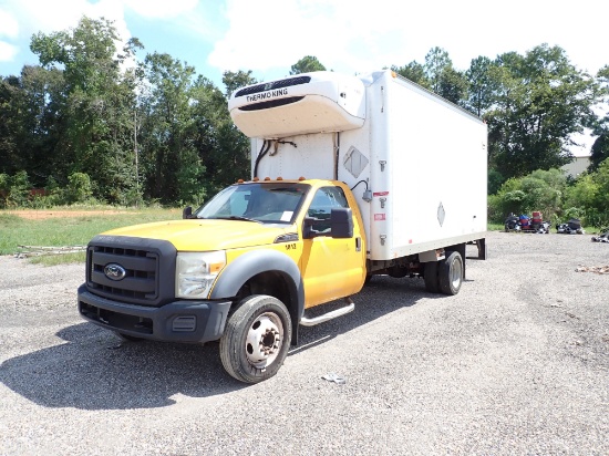 2012 Ford F-550 16ft Refrigerated Box Truck