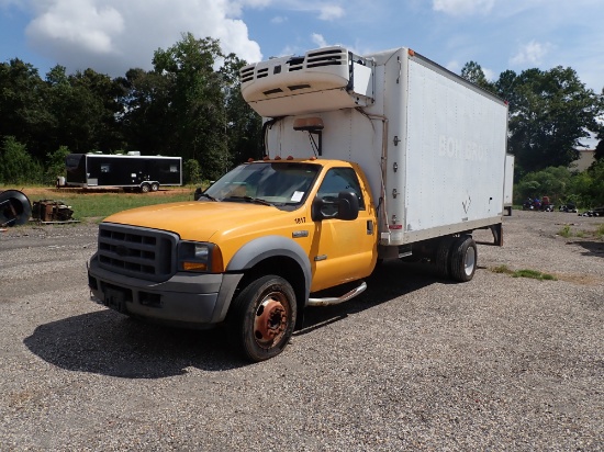 2005 Ford F-550 16ft Refrigerated Box Truck