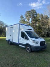 2022 FORD TRANSIT T-350 SRW REEFER BOX TRUCK