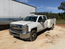 2016 Chevrolet 3500 Crew Cab Service Truck