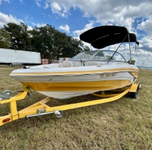 2011 TAHOE Q51 BOWRIDER BOAT W/ TRAILER