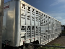 2018 Barret 53ft Tandem Axle Livestock/Cattle Trailer
