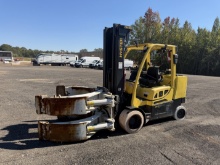 2018 Hyster S120FT-PRS 8300lb Cushion Tire Forklift W/ Cascade Paper Roll Clamp