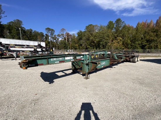 2007 Container Chassis, Tandem Axle