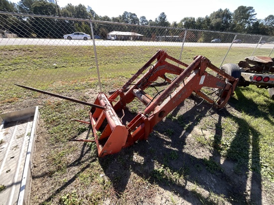 Kubota LA1301S Loader Arms Attachment With Hay Spear