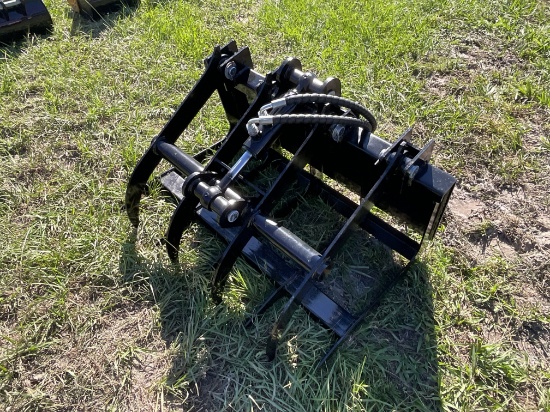 New Mini Skid Steer Grapple Attachment