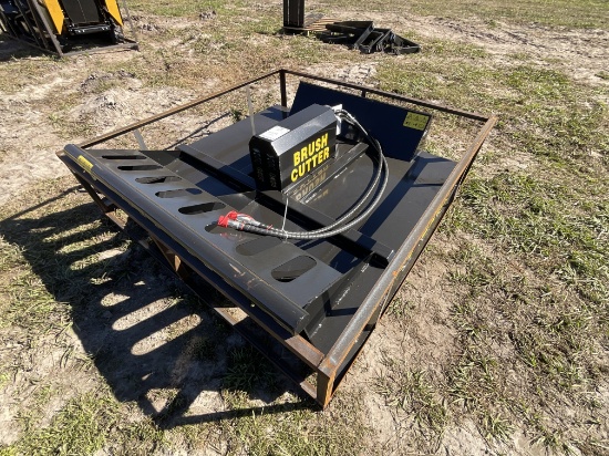 New Mower King SSRC 72in Brush Cutter Skid Steer Attachment