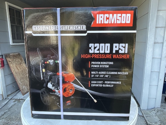 New IRCM500 Gas Powered Pressure Washer