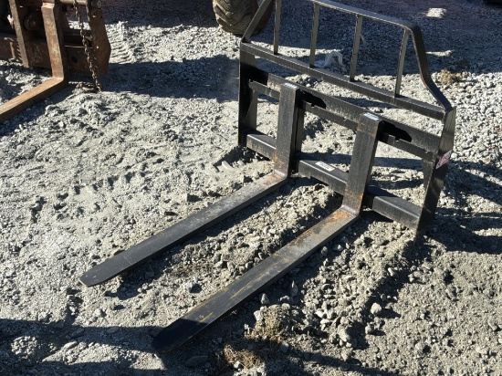 NEW Kivel 3500lb Skid Steer Fork Attachment