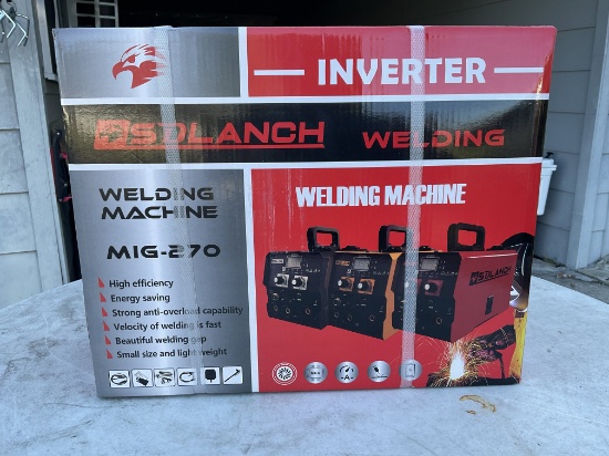 New MIG-270 Portable Welder