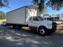 2016 Ford F-750 Super Cab 26 Box Truck