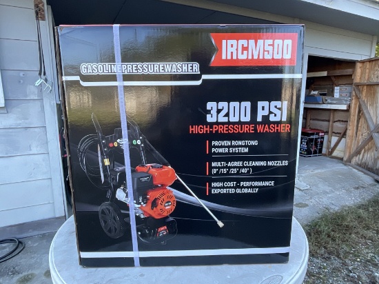 New IRCM500 Gas Powered Pressure Washer