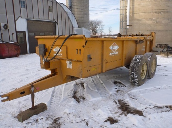 2009 Kuhn Knight 1140 Pro Spread manure spreader