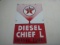 Texaco Diesel Chief L pump plate