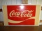 Coca-Cola plastic sign
