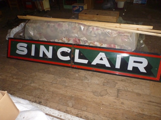 Sinclair porcelain sign