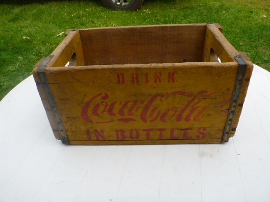Coca-Cola wooden box