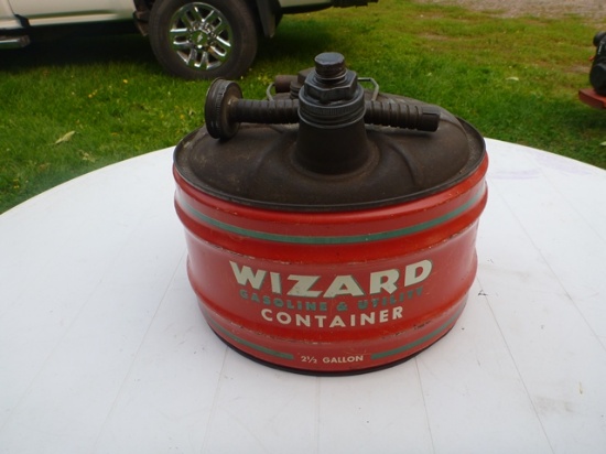 Wizard 2 1/2 gallon can