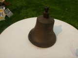Cast iron train bell