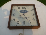 Ford Sales & Service clock